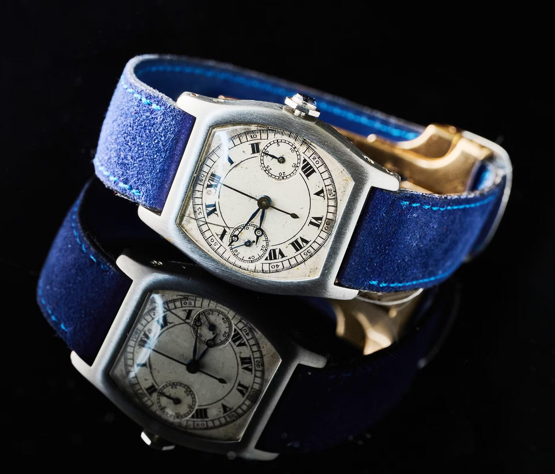 Un rapido sguardo a un monopulsante Tortue Cartier Replica in platino unico del 1929